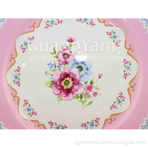 Beautiful Facade Ceramic Ceramic Plates Dishes